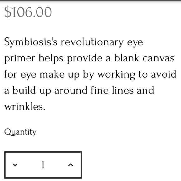❤️SYMBIOSIS LONDON-Hyaluronic Acid+Pululan-Tightening and Resplendent Eye Mask❤️ - Picture 3 of 6